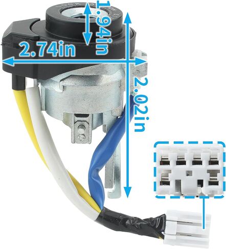 81991-35240 Ignition Lock Cylinder Switch with 2 Keys Compatible with Kia Optima 2016 2017 2018 2019 2020 81900-D5B00 81905-D4120 81900D5B00 81905D4120 in Saudi Arabia