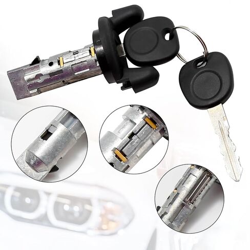 Ignition Lock Cylinder Switch with Keys Replacement for Cadillac 1998-2003 Replacement for Chevy Replacement for GMC More Vehicles US287L in Saudi Arabia