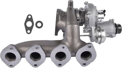 Turbo Turbocharger with Gasket Replacement for Mercedes C250 E250 SLK250 2011-2016 1.8L l4 2710903680 in Saudi Arabia
