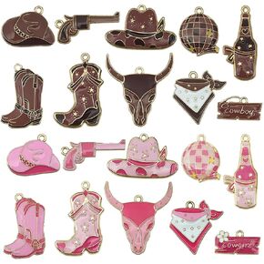 صنع المجوهرات سحر المعلقات لسوار السائبة الكثير قلادة أقراط المفاتيح سحر الخرز DIY كيت العصرية الحرفية in Kuwait