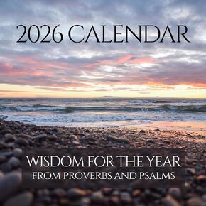 Christian Calendar 2026 – Monthly Bible Verse Wall Calendar | Wisdom For The Year From Proverbs & Psalms | All Bible Quotes from the ESV | 12" x 24" Premium Scripture Calendar in Saudi Arabia