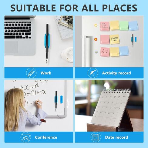 Viotim 10Pack Adhesive Pen Holder for Desk, Silicone Pen Holder for Classroom,Teacher Student Kinds Desk Accessories, Office Desk Accessories in Saudi Arabia