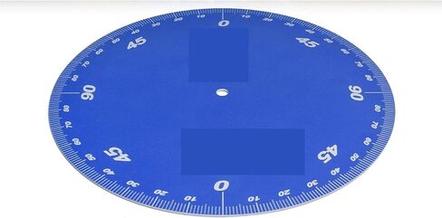 Engine Timing dial tool Timing Degree Wheel For 0.052 inch thick aluminum with 6 3/4 inch outside diameter and 6mm center hole in Saudi Arabia