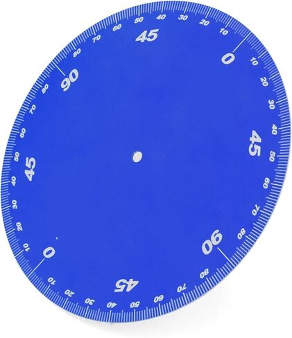 Engine Timing dial tool Timing Degree Wheel For 0.052 inch thick aluminum with 6 3/4 inch outside diameter and 6mm center hole in Saudi Arabia
