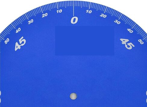 Engine Timing dial tool Timing Degree Wheel For 0.052 inch thick aluminum with 6 3/4 inch outside diameter and 6mm center hole in Saudi Arabia