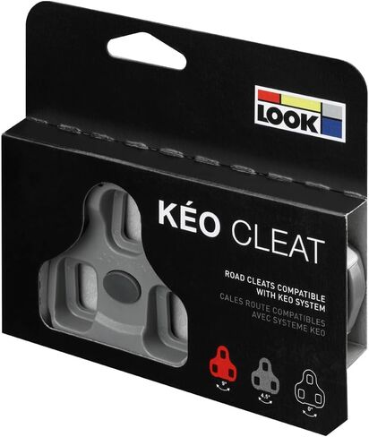 دورة المظهر - مرابط ركوب الدراجات KEO Grip Cleat - سطح مضاد للانزلاق - الحد الأدنى من الوزن، الحجم الصغير - 0 درجة حرية زاوية - اللون أسود in Saudi Arabia