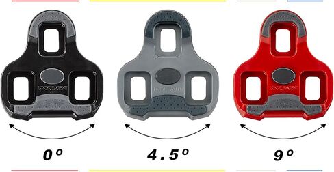 دورة المظهر - مرابط ركوب الدراجات KEO Grip Cleat - سطح مضاد للانزلاق - الحد الأدنى من الوزن، الحجم الصغير - 0 درجة حرية زاوية - اللون أسود in Saudi Arabia