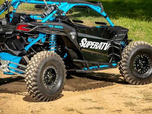 SuperATV Fender Flares Compatible with Can Am Maverick 2018+ (See Full Fitment List) | 5" of Extra Coverage | Made of HDPE in Saudi Arabia