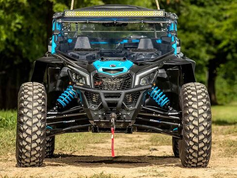 SuperATV Fender Flares Compatible with Can Am Maverick 2018+ (See Full Fitment List) | 5" of Extra Coverage | Made of HDPE in Saudi Arabia