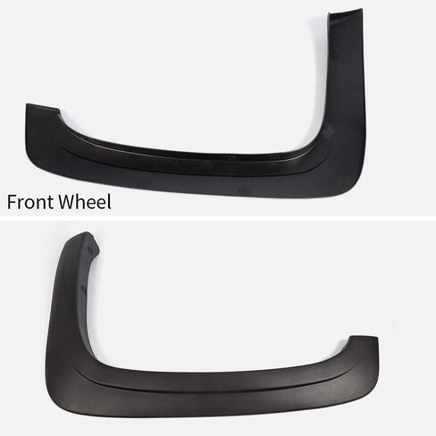 GRAND ORANGE Fender Flares 5.8' Short Bed Factory Style Compatible with 2007-2013 Chevy Silverado 1500 Crew Cab With 69.3" Bed Fleetside Models (Do not fit long bed models) Textured in Saudi Arabia