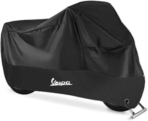 WooLig for Vespa LX LXV Sprint GTS GTV 50 150 250 300 300ie Motorcycle Cover Outdoor Uv Protector Dustproof Rain Covers (Color : 1, Size : X-Large 1.9m) in Saudi Arabia