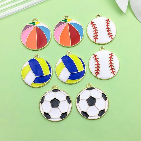 Sailanzi 20pcs الراتنج لعبة تحكم سلسلة قلادة صنع المجوهرات DIY المفاتيح أقراط قلادة سحر تصميم مختلف لصنع المجوهرات أساور قلادة (SN536) in Kuwait