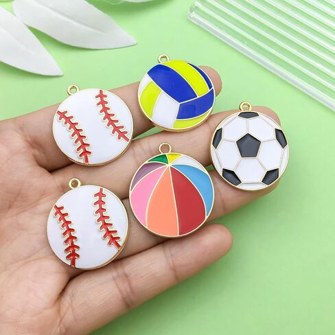 Sailanzi 20pcs الراتنج لعبة تحكم سلسلة قلادة صنع المجوهرات DIY المفاتيح أقراط قلادة سحر تصميم مختلف لصنع المجوهرات أساور قلادة (SN536) in Kuwait