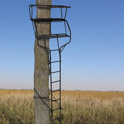 لعبة كبيرة سبيكتور XT سلم لشخصين ذو ذيل أبيض وغزال الأيائل بغل فوق الصيد في الهواء الطلق مقاعد فليكس تيك بطول 17 بوصة حامل شجرة طويل القامة in Kuwait