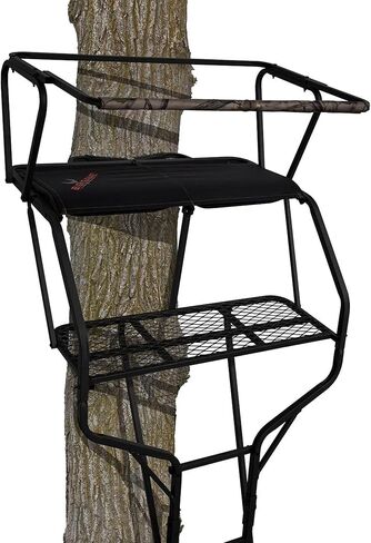 لعبة كبيرة سبيكتور XT سلم لشخصين ذو ذيل أبيض وغزال الأيائل بغل فوق الصيد في الهواء الطلق مقاعد فليكس تيك بطول 17 بوصة حامل شجرة طويل القامة in Kuwait