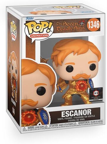 Pop Anime: The Seven Deadly Sins - Escanor Exclusive Vinyl Figure Included with Box Protector Compatible for Funko in Saudi Arabia