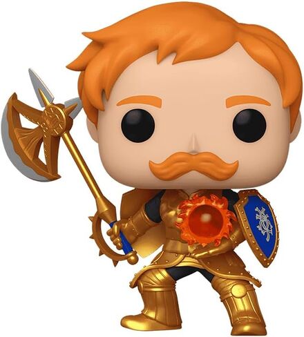 Pop Anime: The Seven Deadly Sins - Escanor Exclusive Vinyl Figure Included with Box Protector Compatible for Funko in Saudi Arabia