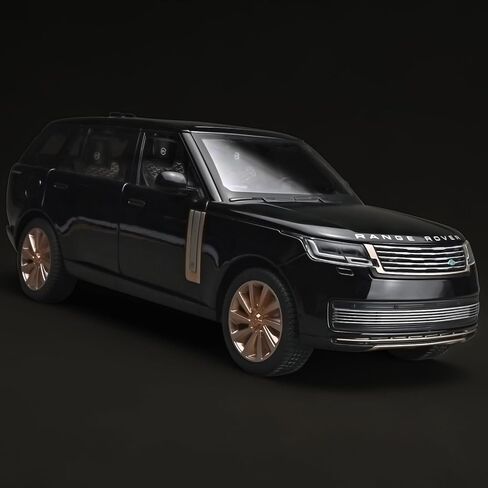 Car Toys for Boys 1/18 Diecast Cars Compatible with Land Rover Range Rover Model Car Kits Collection,Metal Off-Road SUV Toy Car with Light and Sound,Cars for Kids Ages 3-5（Black） in Kuwait