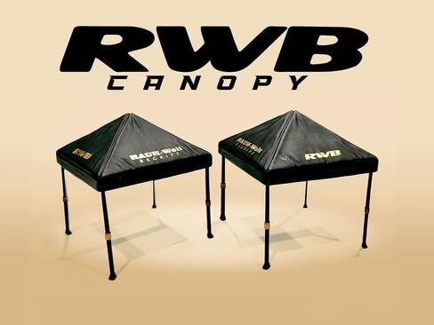 RWB (RAUH-Welt BEGRIFF) Canopy 2 Piece Set Black Limited Edition for 1/64 Scale Models by American Diorama AD-2418MJ in Saudi Arabia