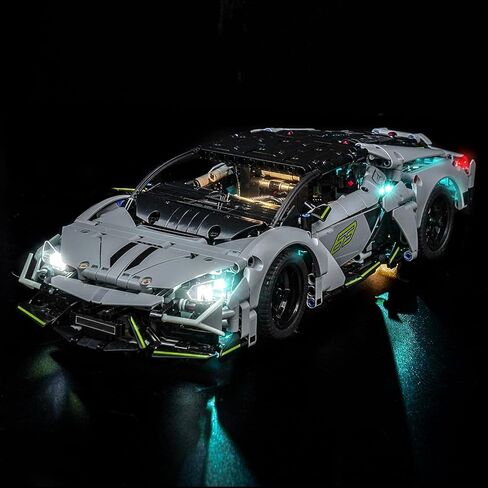 Light kit Compatible with Lego 42214 Lamborghini Revuelto Super Sports Car - No Model Only Light, LED Lighting Accessories Compatible with Lego 42214 (Standard Version) in Saudi Arabia