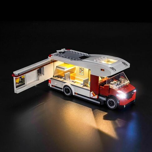 LED Lighting Compatible with Holiday Adventure Camper Van 60454, Light Kit Compatible with Lego 60454 Holiday Adventure Camper Van, NOT Included The Model Set in Saudi Arabia