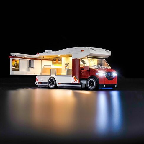 LED Lighting Compatible with Holiday Adventure Camper Van 60454, Light Kit Compatible with Lego 60454 Holiday Adventure Camper Van, NOT Included The Model Set in Saudi Arabia