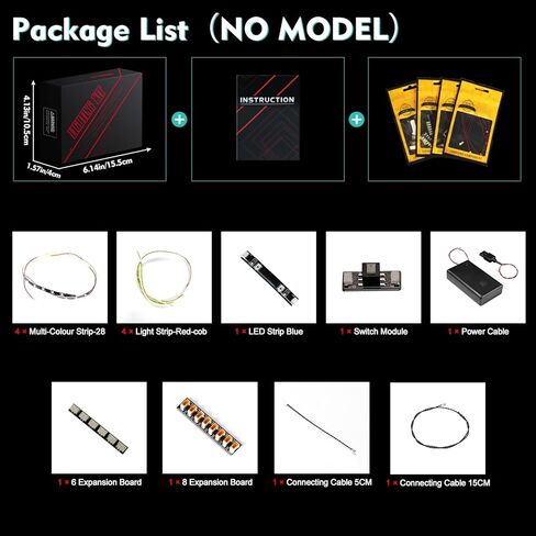 Light kit Compatible with Lego 21358 Minifigure Vending Machine - No Model Only Light, LED Lighting Accessories Compatible with Lego 21358 Miniature Twister (Standard Version) in Saudi Arabia