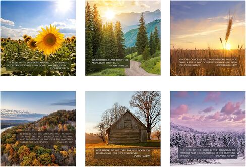 Christian Calendar 2026 – Monthly Bible Verse Wall Calendar | Wisdom For The Year From Proverbs & Psalms | All Bible Quotes from the ESV | 12" x 24" Premium Scripture Calendar in Saudi Arabia