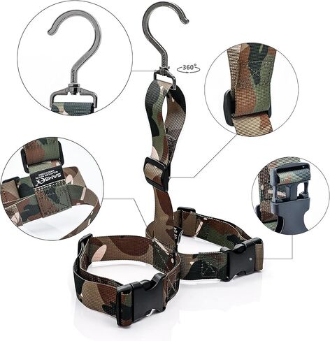 SAMSFX Fishing Wader Boot Hanger Adjustable Strap for Storage Drying in Saudi Arabia