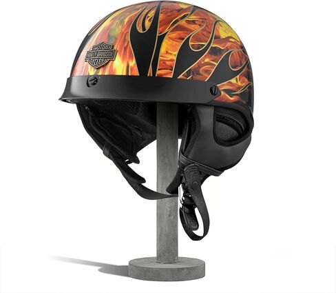 Harley-Davidson® Fire Breather Ultra-Light J02 1/2 نصف خوذة - 98173-18VX in Kuwait