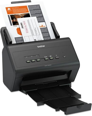 Brother ADS3000N High-Speed Network Document Scanner for Mid to Large Size Workgroups,Black in Saudi Arabia