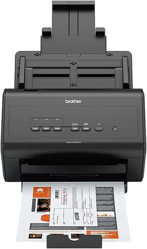Brother ADS3000N High-Speed Network Document Scanner for Mid to Large Size Workgroups,Black in Saudi Arabia