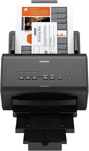 Brother ADS3000N High-Speed Network Document Scanner for Mid to Large Size Workgroups,Black in Saudi Arabia