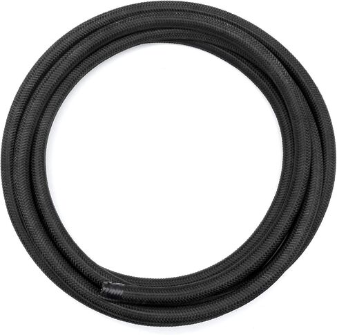 Fuel Line Hose 10FT 6AN 3/8" Universal Silver Stainless Steel Braided Nylon CPE Oil Gas Fuel Hoses 10 Feet AN-6 3/8 inches in Kuwait