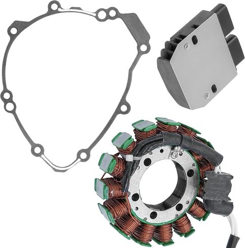 Caltric Stator Regulator Rectifier Gasket Compatible with Yamaha YZFR1 YZF-R1 2009 2010 2011 2012 2013 2014 in Saudi Arabia