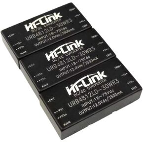 48V to 5V 12V 15V 24V 30W Output DC DC Power Supply Module URB4805LD-30WR3 URB4812LD-30WR3 Isolated Power Coverter(URB4812LD-30WR3) in Saudi Arabia