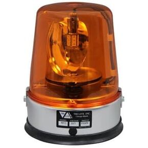 Trilite MV2LED AC/DC Rotating Warning Beacon Lights (110/120 VDC - Permanent Mount) - RED Color in Saudi Arabia