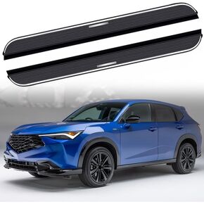 2Pcs Black Running Boards Side Steps Nerf Bars - Exact Fit for Acura ADX 2025 Heavy Duty Pedal for SUV in Saudi Arabia