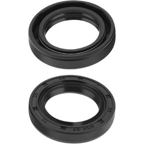 2pcs Oil Seal Screw Conveyor Oil Seal with Nitrile Rubber Coating Compatible with Honda GX120 GXV120 GXV140 GXV160-91252 888 003 25x38x7mm Black in Saudi Arabia
