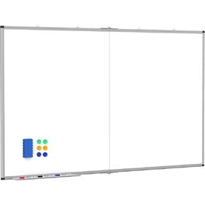 60x36 Inch Large Magnetic Dry Erase Whiteboard for Wall - Premium Aluminum Frame, Heavy Duty Office Home School White Board with Marker & Eraser (Easy Install, Durable Surface) in Saudi Arabia