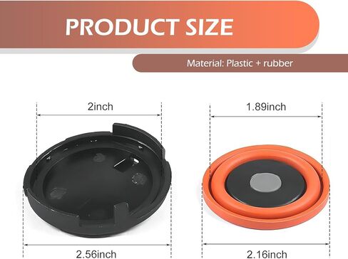 3 PCS PCV Valve Cover, OEM# 25198874 55573746 25198498, Automotive Engine Valve Cover Kit, PCV Valve Cap Membrane Repair Kit, Compatible with Chevro-let Cruze (Black) in Saudi Arabia