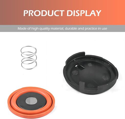 3 PCS PCV Valve Cover, OEM# 25198874 55573746 25198498, Automotive Engine Valve Cover Kit, PCV Valve Cap Membrane Repair Kit, Compatible with Chevro-let Cruze (Black) in Saudi Arabia