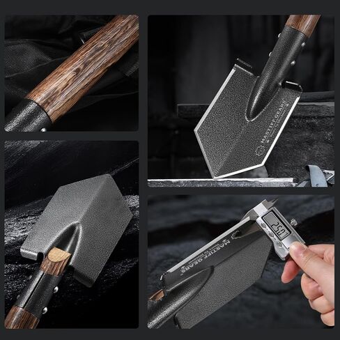 Mastiff Gears® Battle Wolf Shovel, Remodeled Sapper Shovel with Hardwood Handle, for Camping, Hiking, Fishing, Self-Defence and Emergency in Kuwait