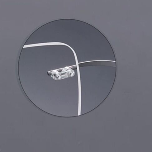 Rimless Glasses Accessories Rubber Plug Eyeglass Repair Accessories Double Rubber Plug in Kuwait