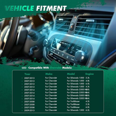 استبدال مشغل الباب لمزيج سخان SCITOO HVAC لـ Chevy for Silverado 1500 2007-2013، لـ Chevy for Trailblazer 2007-2008، لـ GMC لـ Envoy 2007-2009، لـ GMC لـ Sierra 1500 2007-2013 in Saudi Arabia