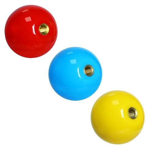 Gallipower 4Pcs Joystick Head,Arcade Joystick Ball Top Handle Rocker Round Head,Arcade Kit DIY Replacement Parts(Blue,Green,Red,Yellow) in Saudi Arabia