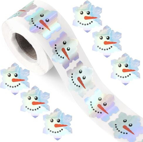 500pcs Christmas Stickers, Waterproof Self-Adhesive Decorative Seal Stickers for Envelope Journals Gifts Crafts Party Supplies (Green Christmas Tree) in Saudi Arabia