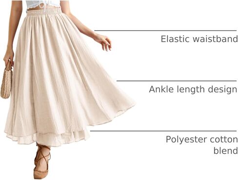 Scarlet Darkness Renaissance Maxi Skirt for Women Flowy Long Skirts with Pockets in Kuwait