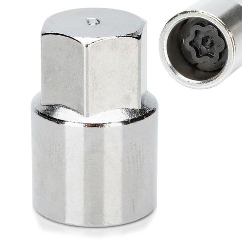 أداة إزالة صواميل العروة على شكل حرف D متوافقة مع تويوتا ولكزس، مفتاح قفل العجلة الاحترافي لتفكيك وتركيب العجلات وصواميل متينة مضادة للسرقة وأدوات السيارات in Kuwait