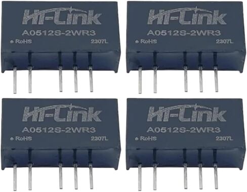 2pcs/Lot ±12V ±84mA 2W DC DC Dual Output Isolated Power Supply Module A0512S-2WR3 Power Converter in Saudi Arabia